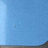 Steplady stepladder formica sky blue, 60/70s