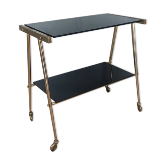 Vintage serving roller table