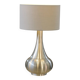 Lampe design en aluminium brossé 1970’s
