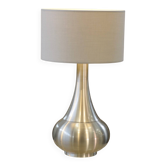 Lampe design en aluminium brossé 1970’s