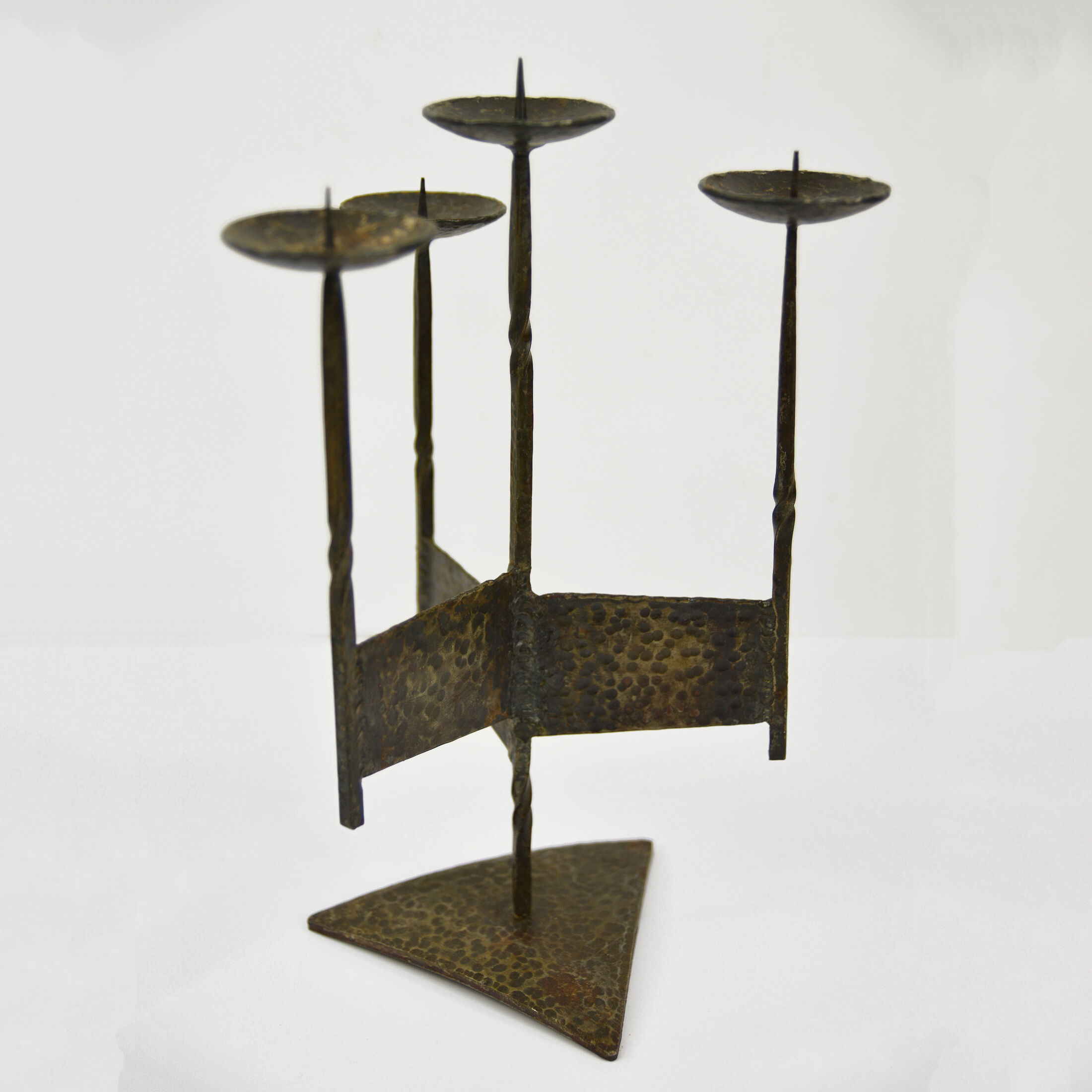 1960s Brutalist style candlestick Poland,