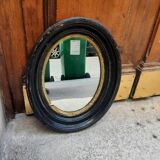 Napoleon III oval mirror