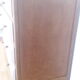 Commode relookée rose poudrée