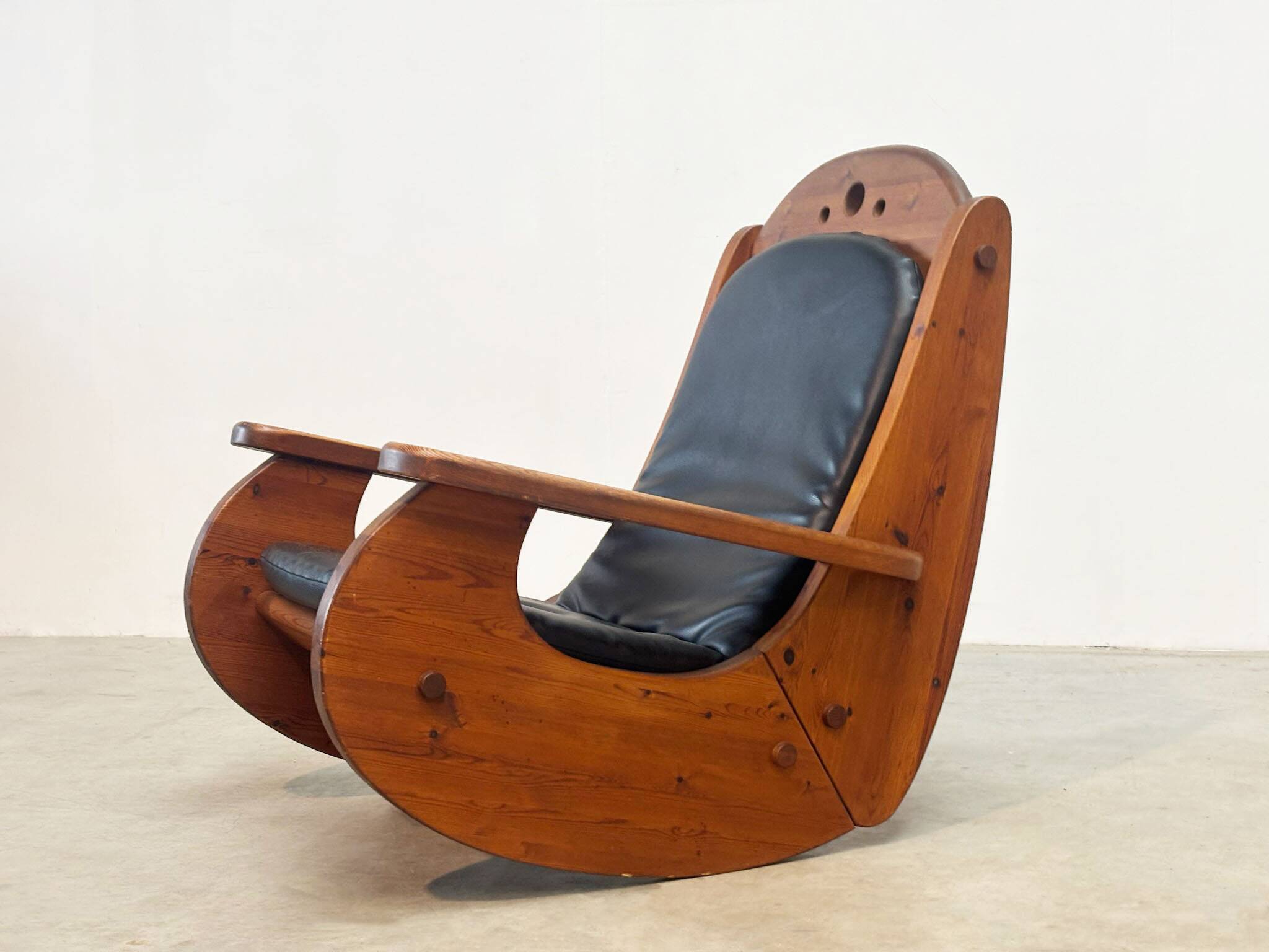 German rocking chair by Wasa Möbel