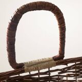 Large woven wicker basket