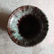 Very original vintage vase signed ADP.