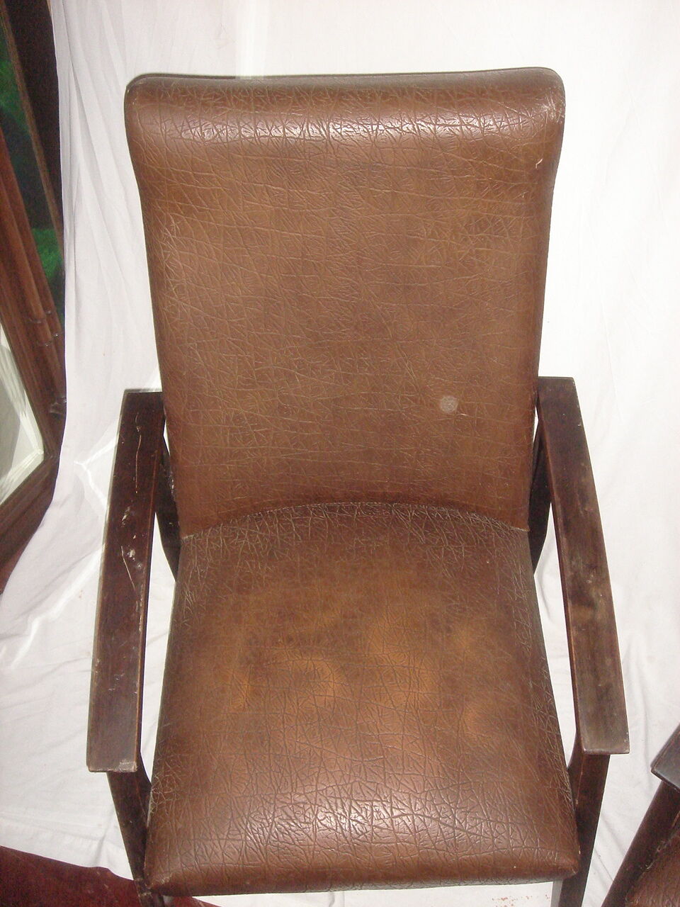 Pair of skai armchairs, 1960s