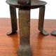 Vintage wrought iron candle holders from the 70s