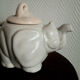 Théière vintage éléphant en céramique