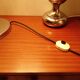Lampadaire  chromé 3 boules 1970 vintage