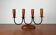 Scandinavian Teak Chandelier in Mid-Century Rope Shape, 1960s