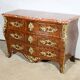 Tomb Commode in Violet Wood Marquetry, Transition Louis XIV / Louis XV style – 1st Par