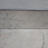 Old shelf shelf drawer gray marble tray 1900