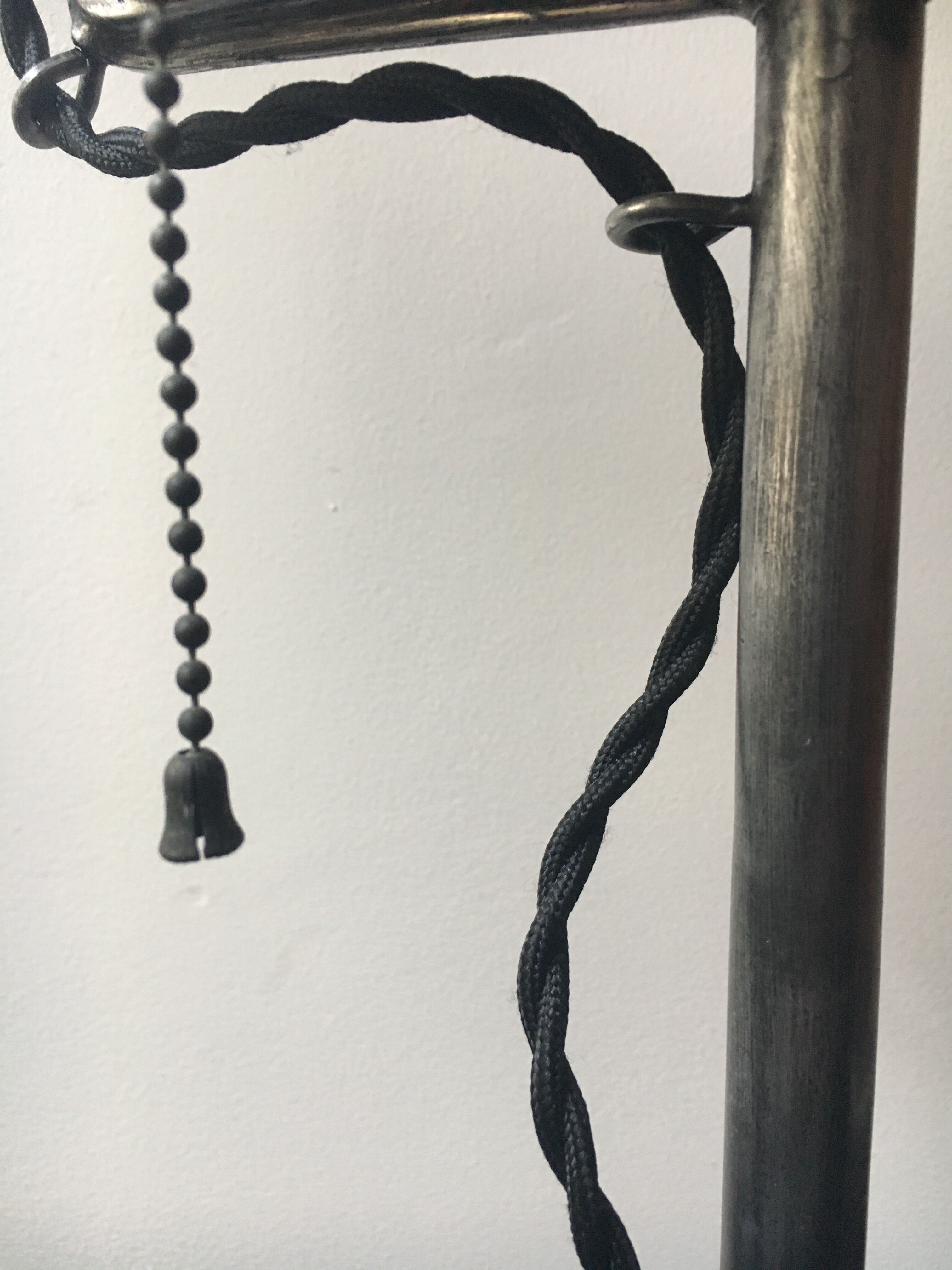 Old lamp wall mounted articulated