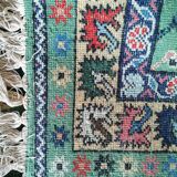 Tapis vintage rabbat 70's 123x137cm