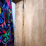 Confiturier, buffet ancien en sapin