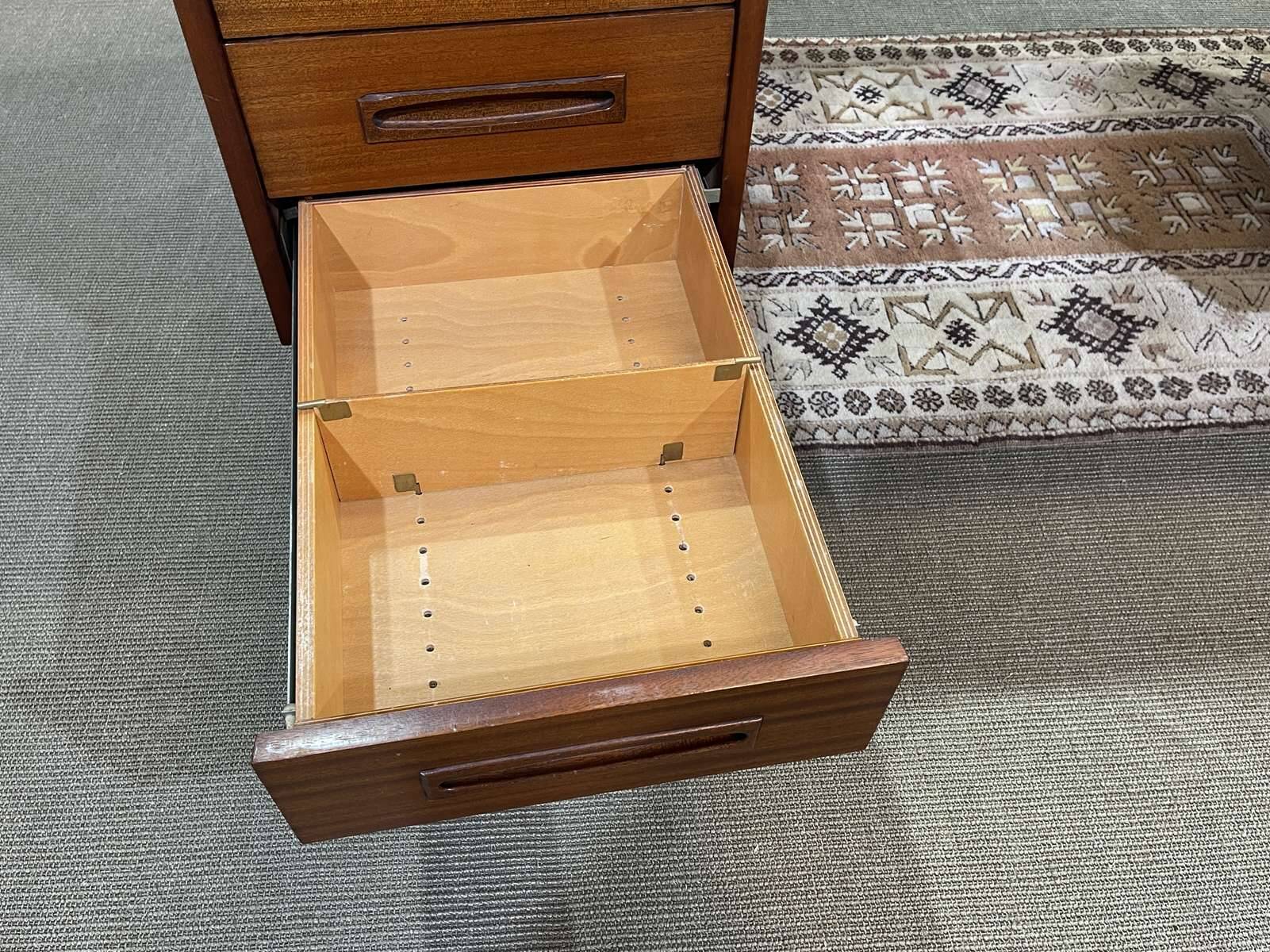 1960s mahogany executive desk - can be dismantled into 3 parts