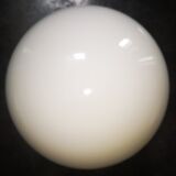 Plafonnier globe opaline