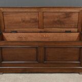 Oak Landing Chest Bench – Early 20th Century