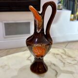 Pitcher vase vallauris in ceramic
