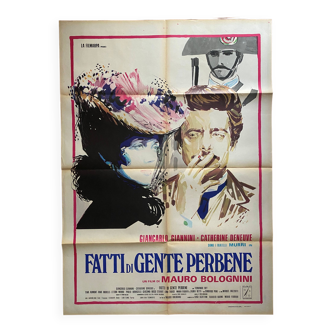 Original cinema poster "La Grande Bourgeoise" Catherine Deneuve 100x140cm 1974