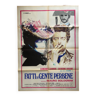 Affiche cinéma originale "La Grande Bourgeoise" Catherine Deneuve 100x140cm 1974