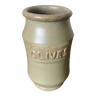 Stoneware olive pot