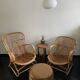 His and hers rattan lounge chairs, Rohé Noordwolde