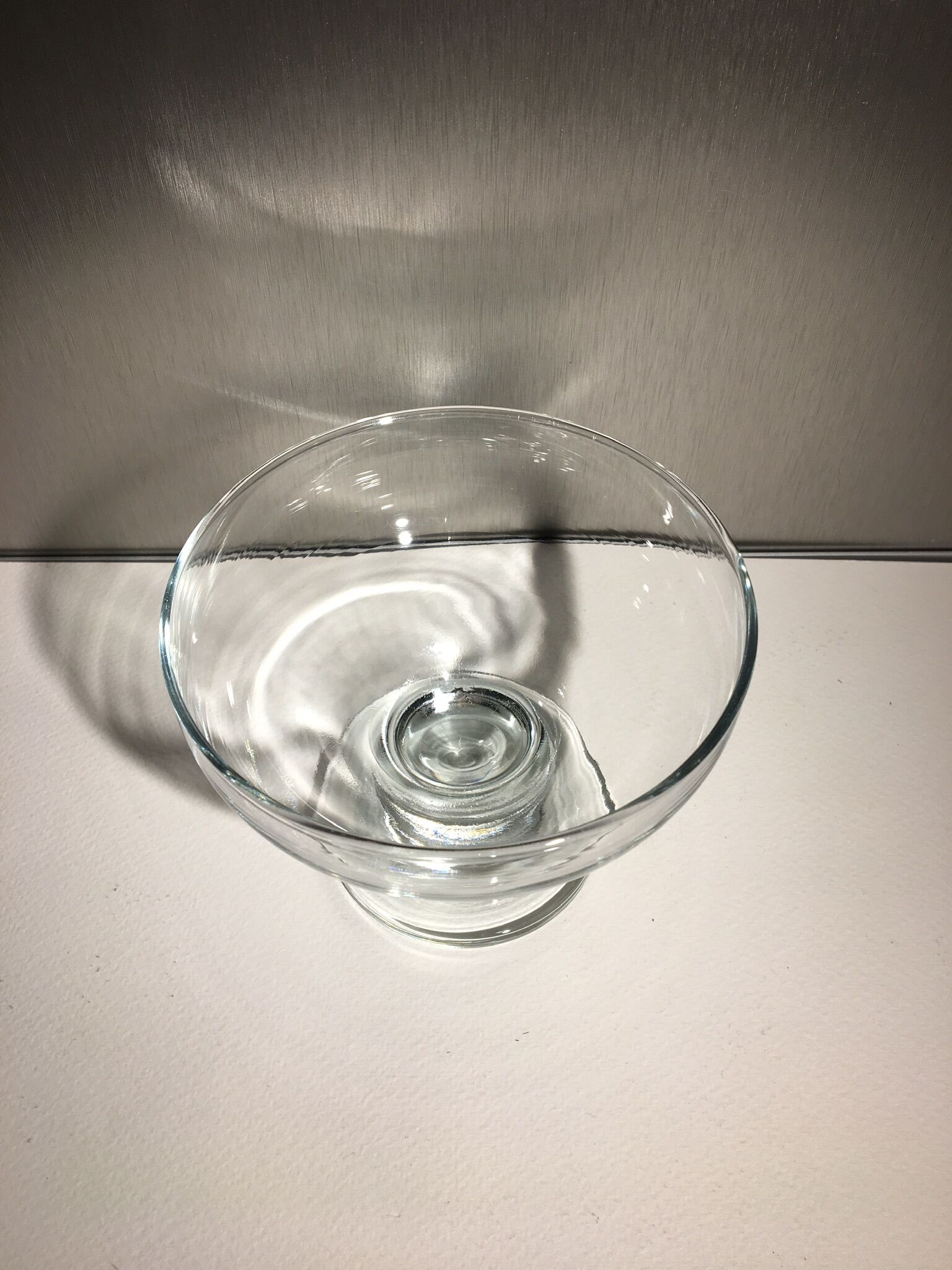 Lot of 6 champagne glasses from the 60s/70s in glass and crystal