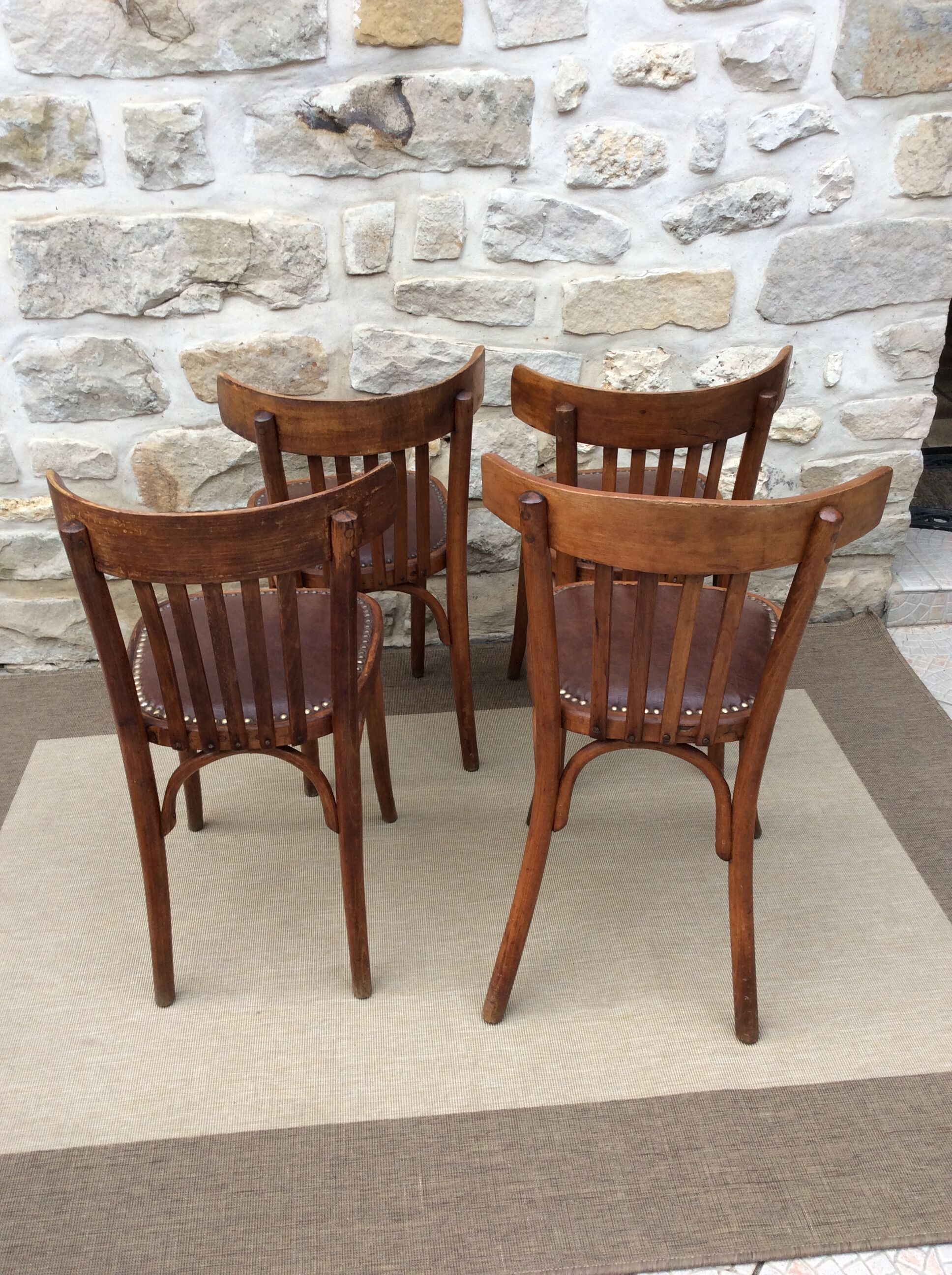 4 bistro chairs