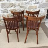 4 bistro chairs