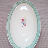 Vintage oval dish Choisy-le-Roy