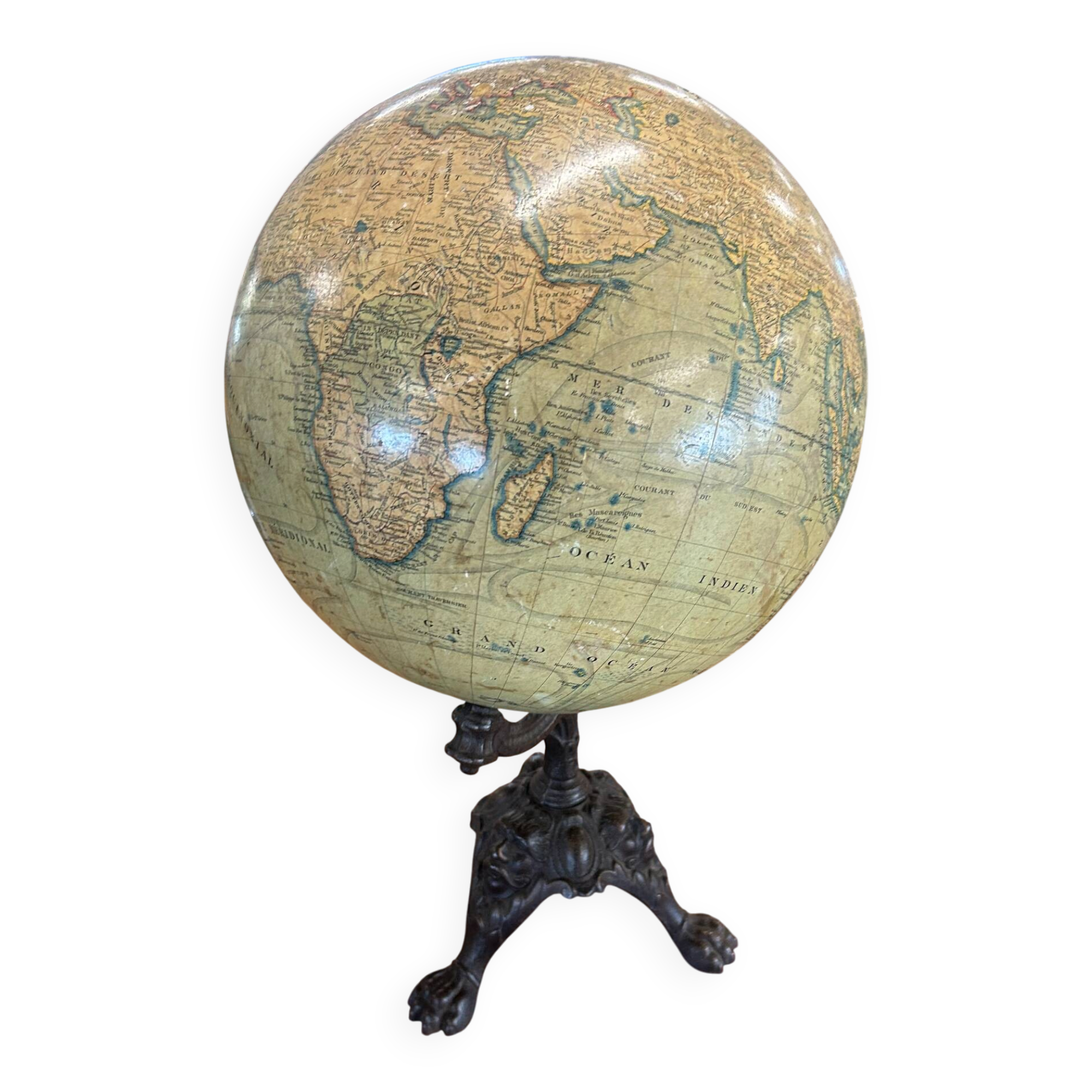 Napoleon III Terrestrial Globe