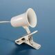 White steel clamp spotlight lita 70s