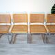 Series of 4 chairs Cesca Breuer B32, Italy