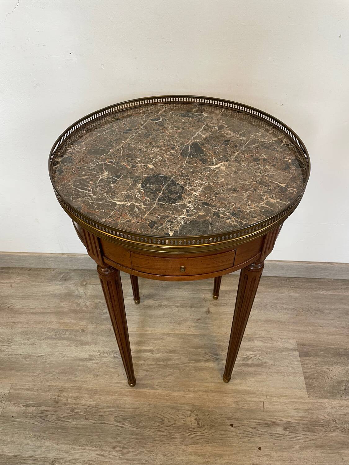 Table bouillotte vers 1950