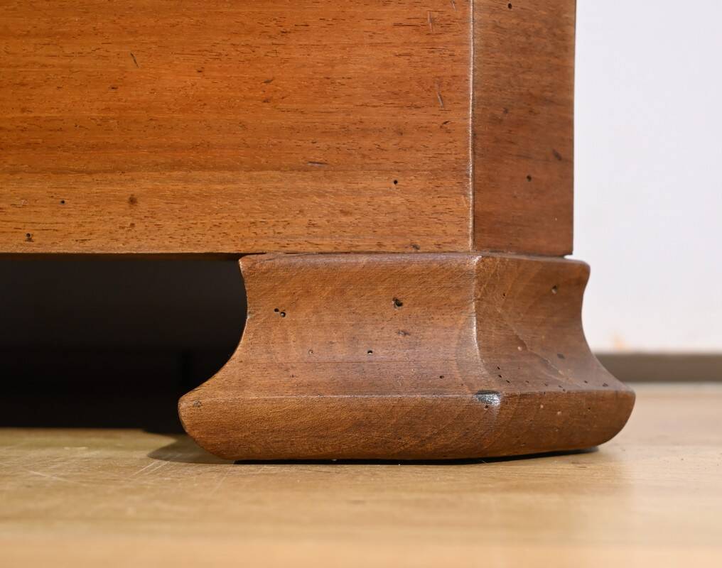 3-door walnut sideboard, late 19th century