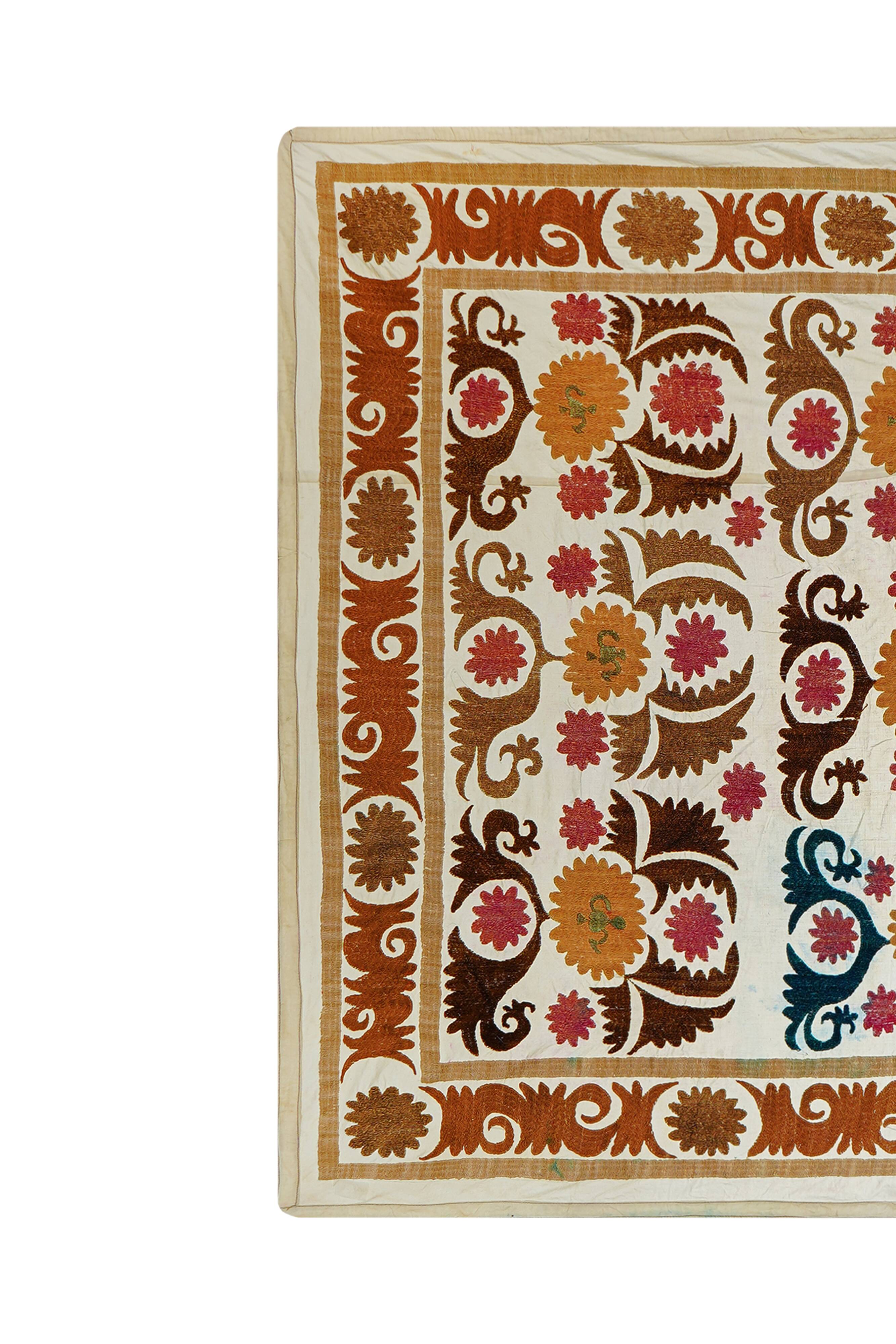 Vintage Turkish hand-knotted rug 112x126 cm