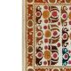 Vintage Turkish hand-knotted rug 112x126 cm