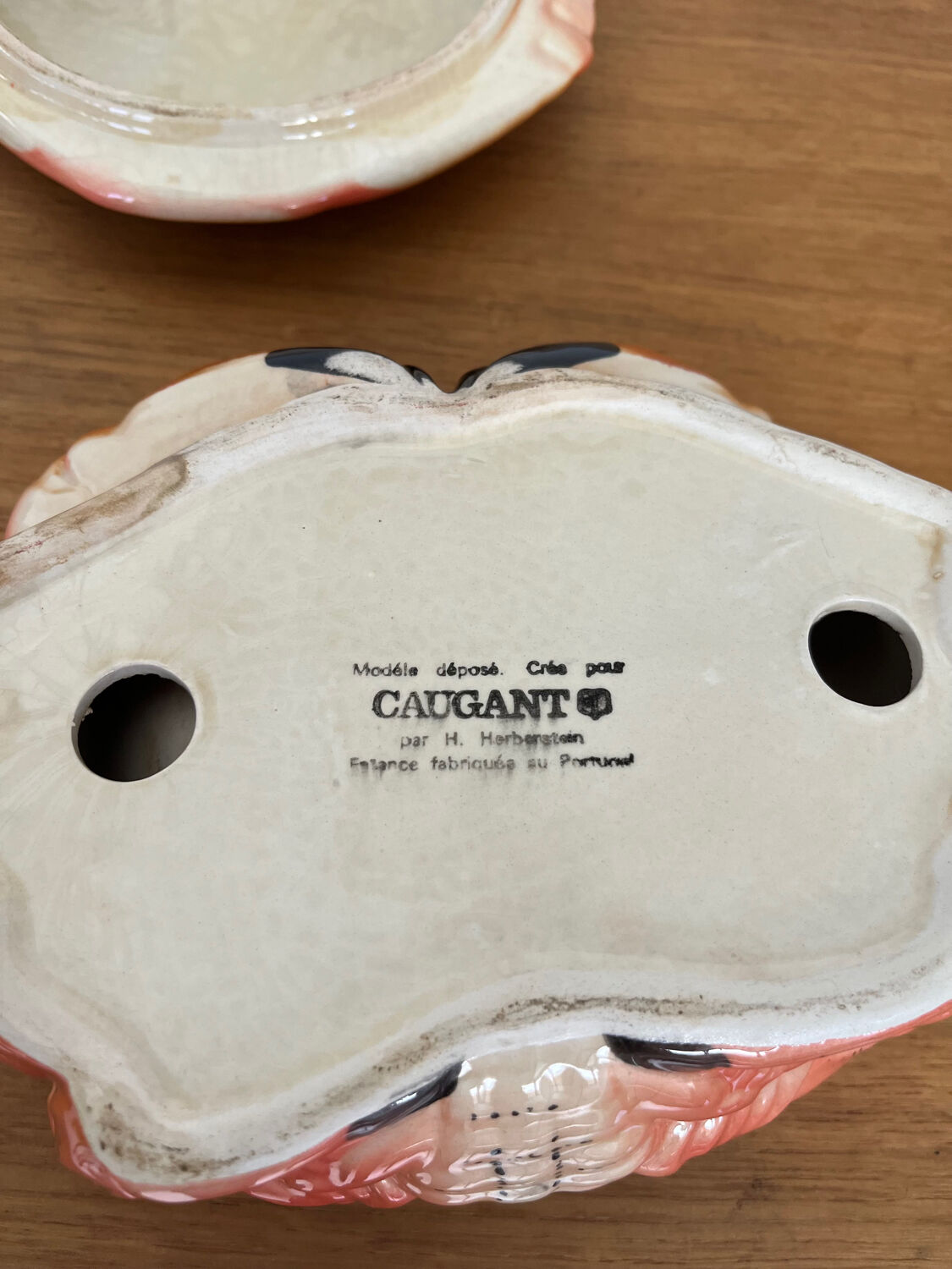 Terrine box "crab" Michel Caugant