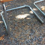 Set of 3 Cesca B32 chairs by Marcel Breuer