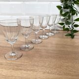 Set of 6 small liquor glasses