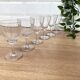 Set de 6 petits verres à liqueur