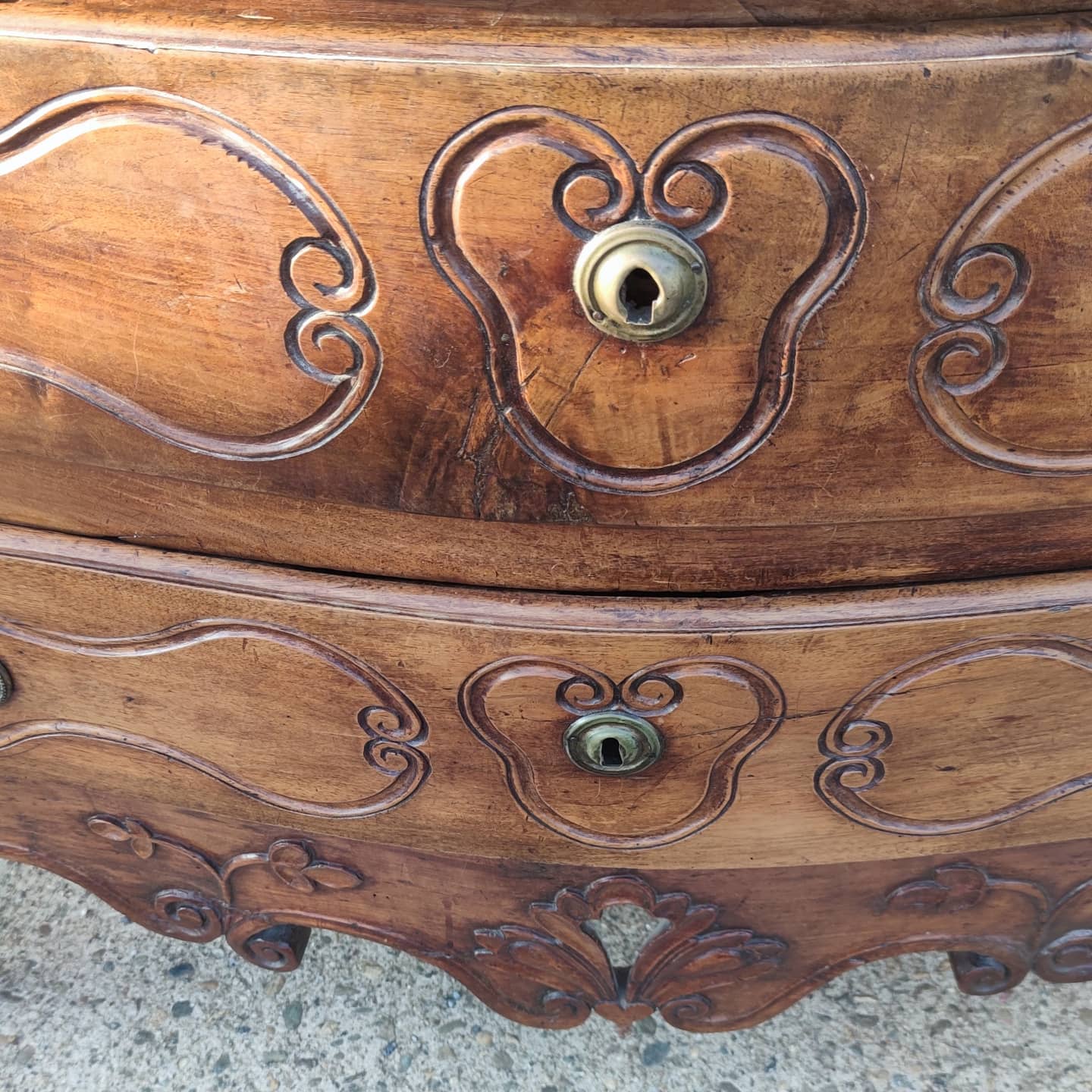 Transition period commode, circa 1760