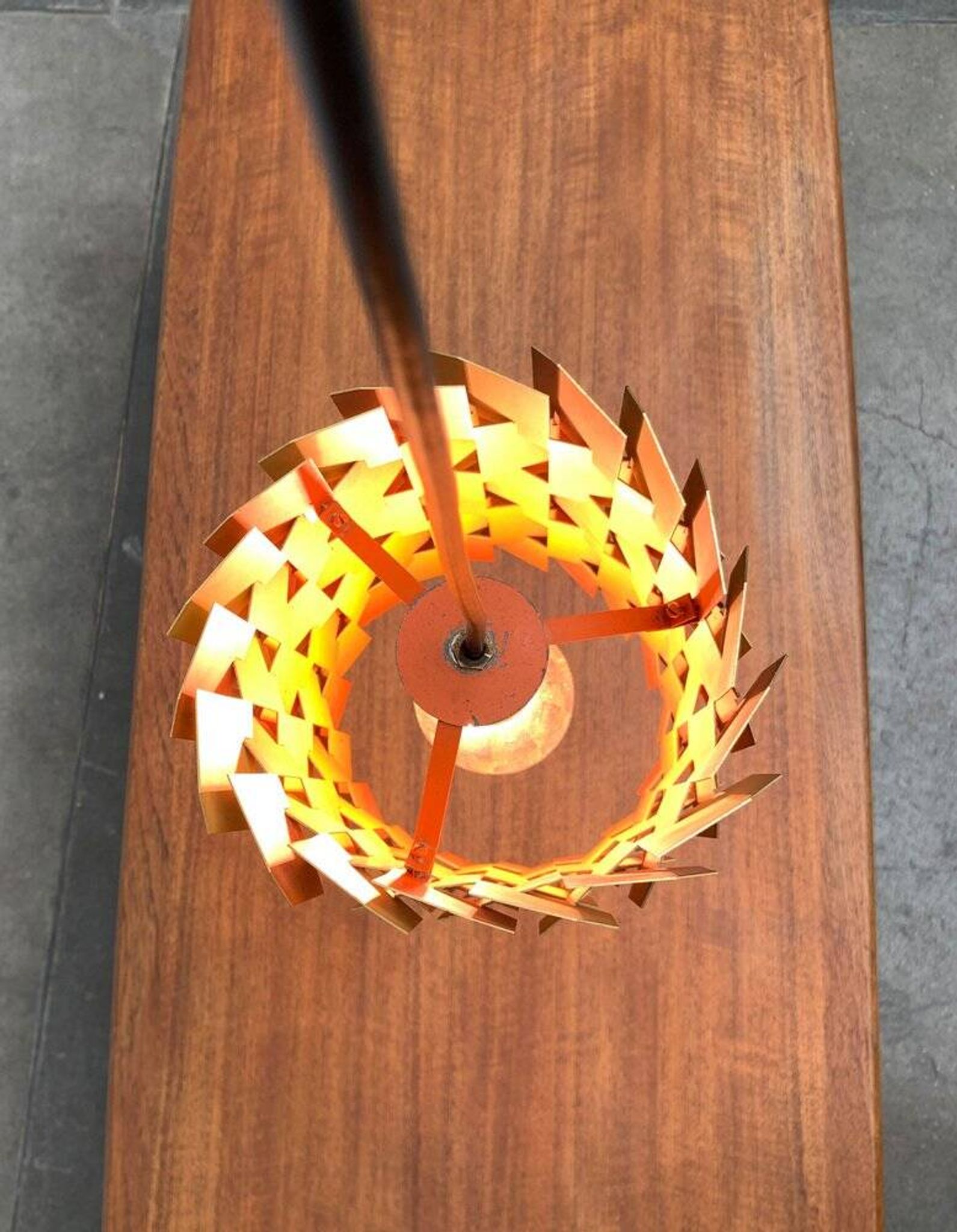 Danish Mid-Century Pop Facette Suspension by Louis Weisdorf for Lyfa, 1960s