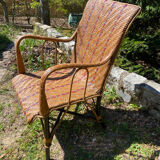 1900s rattan armchair