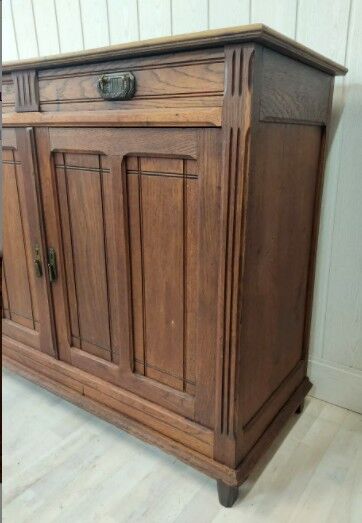 Parisian solid oak buffet