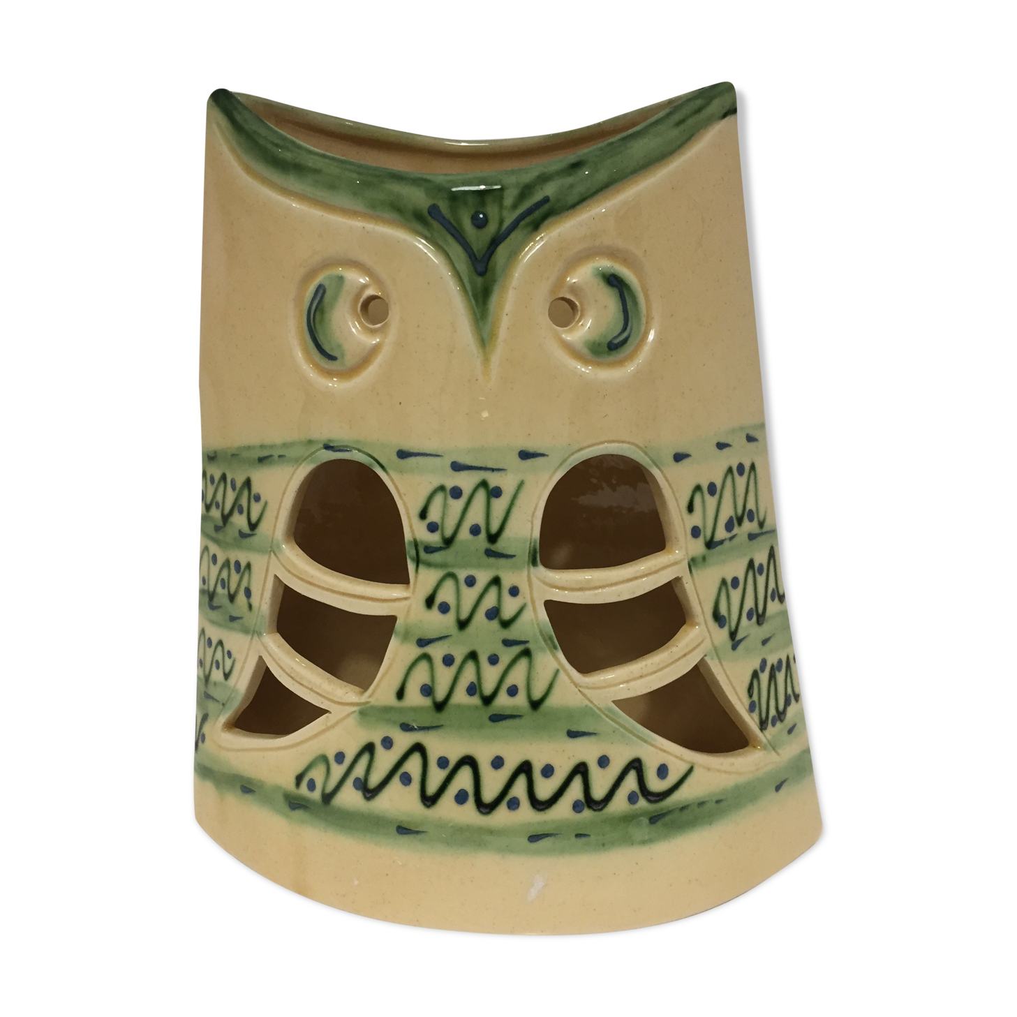 Lamp owl, Les Grottes Dieulefit, year 1970