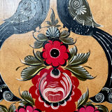 Vintage wood painting