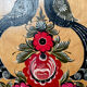 Vintage wood painting